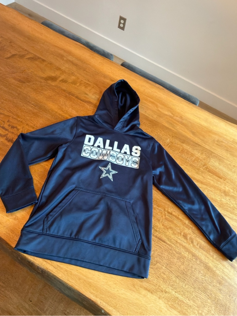NFL Dallas Cowboys Navy Blue Hoodie Sweatshirt